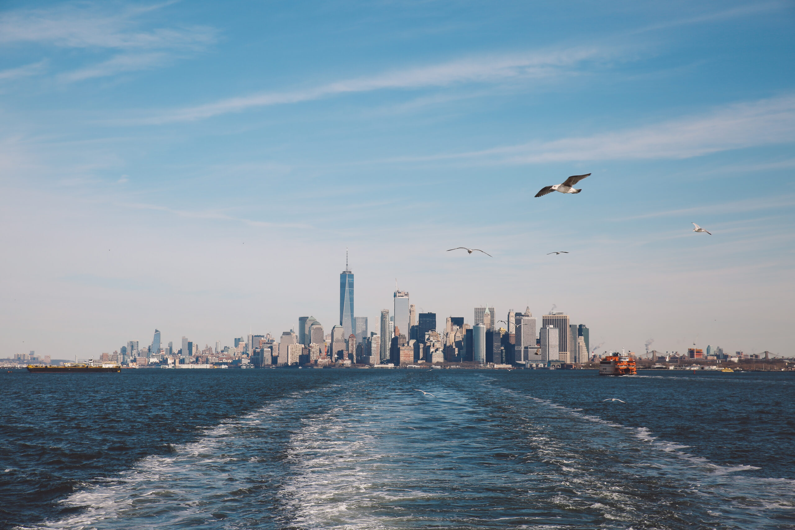 Vista desde el Ferry Staten Island